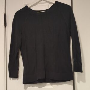 Merona Women's Classic Black Crew Neck Sweater